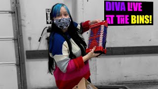 I went to the BIGGEST GOODWILL OUTLET in OREGON!  [ Thrift shopping at the BINS. ]