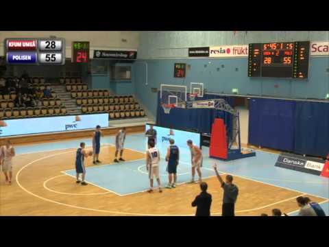KFUM Umeå Basket - Stockholms Polisen. Superettan 2 feb 2014
