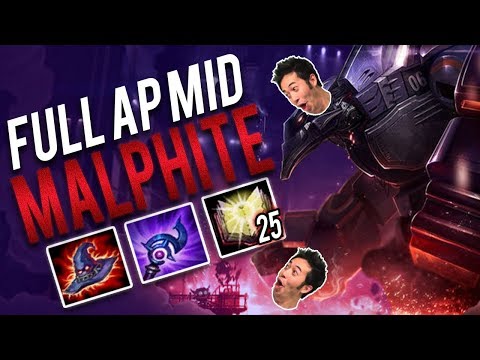 FULL AP MID MALPHITE | NOT EVEN TRISTANA CAN ESCAPE THIS - Trick2G