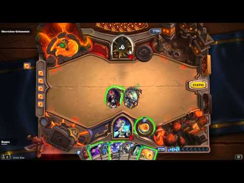 Hearthstone: Der Schwarzfels Oberrichter Grimmstein MOST EPIC WIN ANTONIDAS FTW