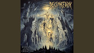 Music video thumbnail preview for Prophetic Despise Under the Pendulum of a Sacrilegious Throne by Decimation
