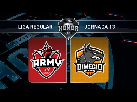 ASUS ROG ARMY VS DIMEGIO - #LoLHonor13 - Mapa 2 - Jornada 13 - T10