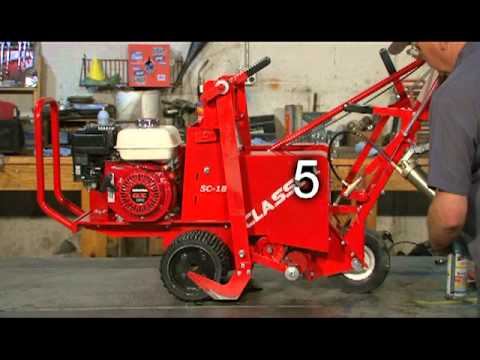 Turning the Classen Sod Cutter for Rental Use