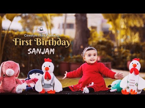 1st Birthday Cinematic Highlight Video | Sanjam | Cinestyle India | Chandigarh | Punjab