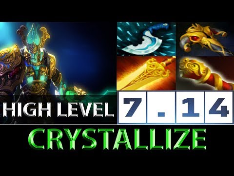 Crystallize [Wraith King] High Level Carry Efficiency ► Dota 2 7.14