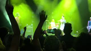 Bikini Kill make their entrance &amp; perform “This Is Not a Test” at the Hollywood Palladium 4.26.2019