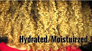 How To Transform Low Porosity Dry Natural Hair into Hydrated Curls (Simple Wash Day)