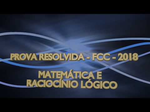 Prova de concurso resolvida, Matemática e Raciocínio lógico, Fundação Carlos Chagas - Parte 2