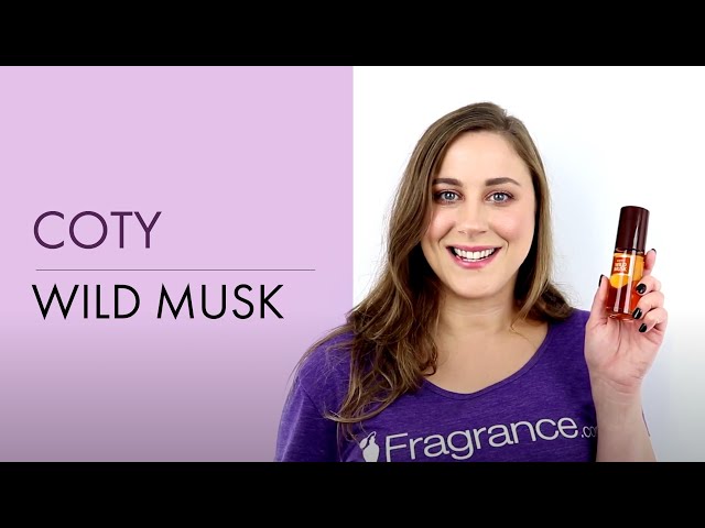 Coty Wild Musk Oil Musk Perfume Coty Wild Musk Cologne Spray For Women