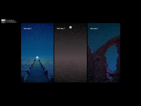 Sun & Moon Live Wallpapers