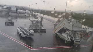 preview picture of video 'Rain at Bole International Airport,  Addis Ababa,  Ethiopia(3)'
