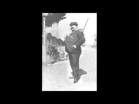 Leoncavallo plays his "Au bord du Lac" (piano roll 1905)