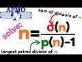 A Problem From The Asia Pacific Math Olympiad