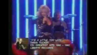 Tanya Tucker It&#39;s A Little Too Late 1992 hit video