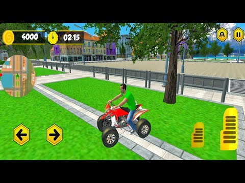 ATV Bike Taxi Driver Sim 2021| Atv Bike driving gameplay| Android Gameplay