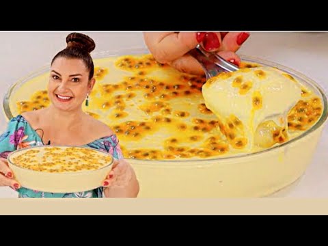 MOUSSE DE MARACUJÁ PERFEITA