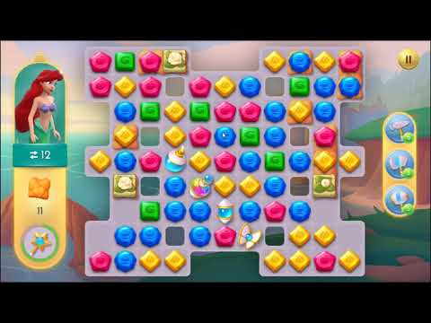 Disney Princess Majestic Quest Level 235 - NO BOOSTERS + FULL STORY 👸 | SKILLGAMING ✔️