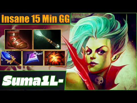 SumaiL- Death Prophet Mid - 15 MIN STOMP & TRIPLE KILLSX2 Dota 2 Full Gameplay Improve Your Gameplay