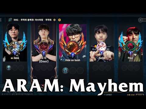 T1 (?) Tries ARAM:Mayhem Together