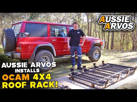 Aussie Arvos installs the OCAM 4x4 Roof Rack on his Nissan GQ Patrol!`