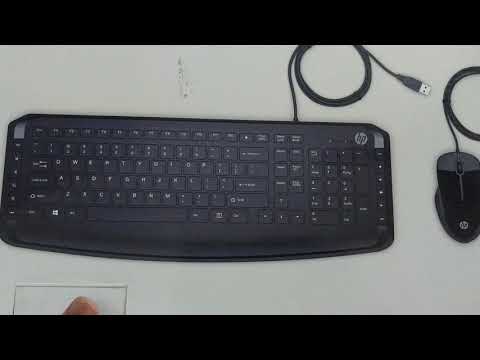 Hewlett Packard (HP) HP Pavilion Klaviatūra and Mouse200 GR (P) video
