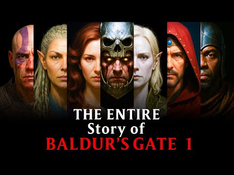 The ENTIRE Story of Baldur's Gate 1 To Fall Asleep To
