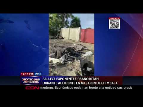 Urban exponent Kitah dies in a crash at a McLaren in Chimbala