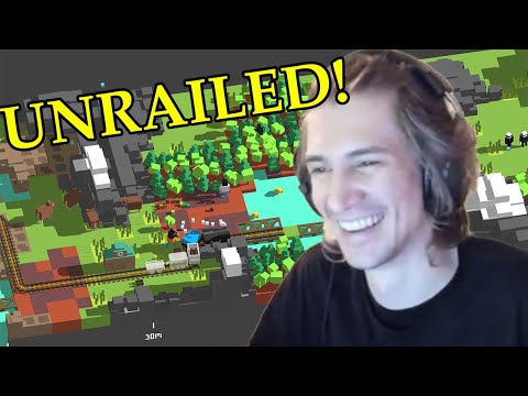 xQc Plays Unrailed!