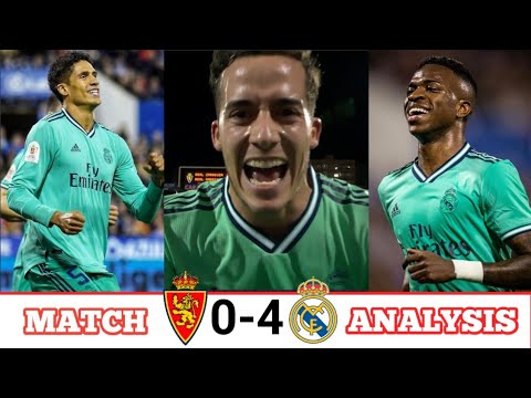 Real Zaragoza Vs Real Madrid (0-4), Match Analysis, Round 16, Copa del rey 2020, #RMCOPA