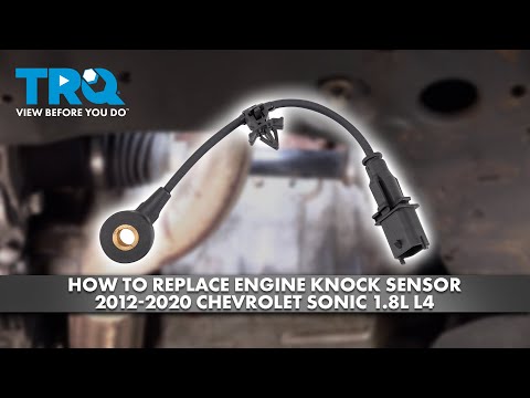 How to Replace Engine Knock Sensor 2012-2020 Chevrolet Sonic 1.8L L4
