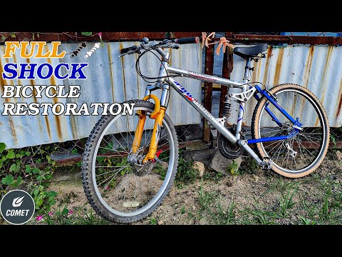 SCRAP METAL BIKE, FULL COIL SHOCK, RESTORATION