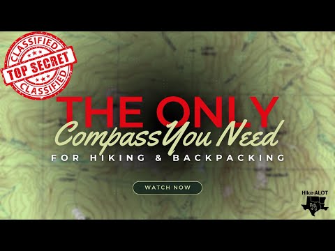 The ONLY COMPASS You Need For Hiking & Backpacking The Suunto MC2 #backpacking #hiking #ultralight