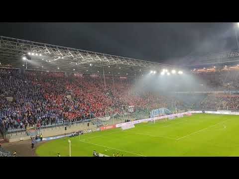 Wisła vs Ruch Chorzów - pozdrowienia dla  Polonii Przemyśl i Unii Tarnów