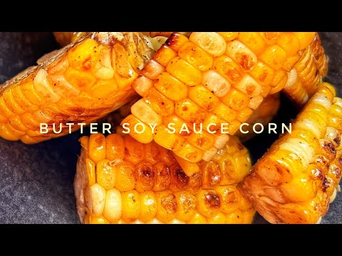 How to make Butter Soy Sauce Corn | Japanese Street Food