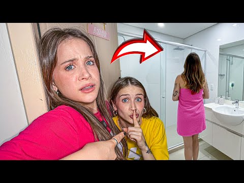 Living at our older sister's house until she notices!