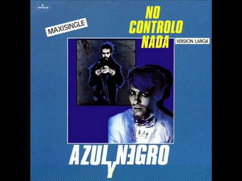 No Controlo Nada  (Maxi) 1983 - Azul y Negro