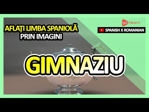 Aflați Limba Spaniolă Prin Imagini |Vocabularul Limba Spaniolă Gimnaziu | Golearn