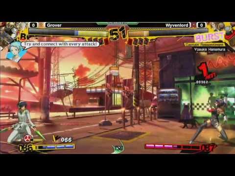 Persona 4 Arena @ TSB 10/26 - Grover (Aigis) vs Wyvenlord (Yosuke)