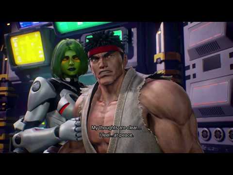 Marvel Vs. Capcom: Infinite Story (Part 8) Spider-Man Morrigan Captain America Iron Man Gamora