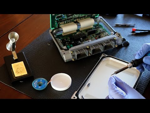 How to fix an ECU Leaking Capacitor | Replacement DIY | Toyota | Mazda | Honda