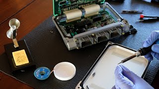 How to fix an ECU Leaking Capacitor | Replacement DIY | Toyota | Mazda | Honda