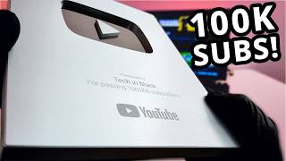 What YouTube actually sends you at 100k. The Unboxing I've Been Waiting For.