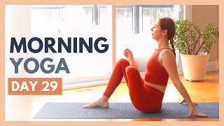 DAY 29: FEEL - 10 min Morning Yoga Stretch β Flexible Body Yoga Challenge