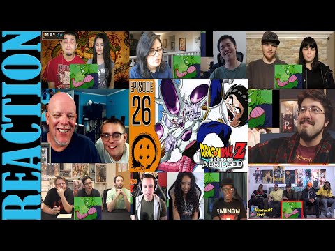 DragonBall Z Abridged: Episode 26 - TeamFourStar (TFS) REACTIONS MASHUP