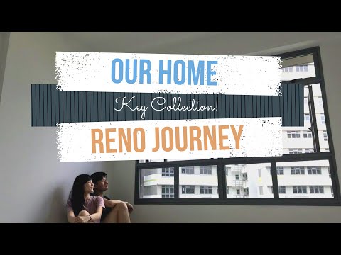 KEY COLLECTION! | Our 4-room Singapore HDB BTO Renovation Journey🔑🎊