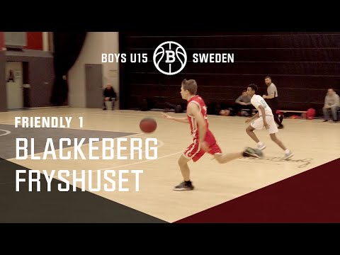 Blackeberg vs Fryshuset / 85 – 68 / Boys U15 / Friendly 1 / 2021-02-14