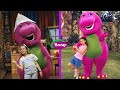 Barney Share Hugs With Selena And Demi