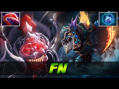fn 8200 MMR Plays Broodmother and Slark - Dota 2