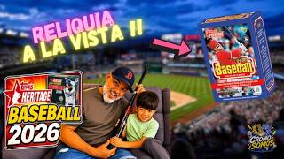 ¡EL RETRO QUE ENAMORA! Unboxing Topps Heritage 2026 ( Caja de valor).#topps #toppsheritage