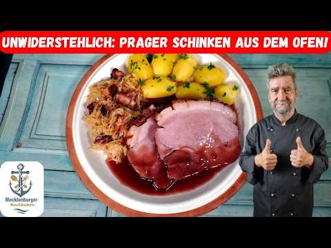 Prager Schinken mit Sauerkraut - Backofen Rezept